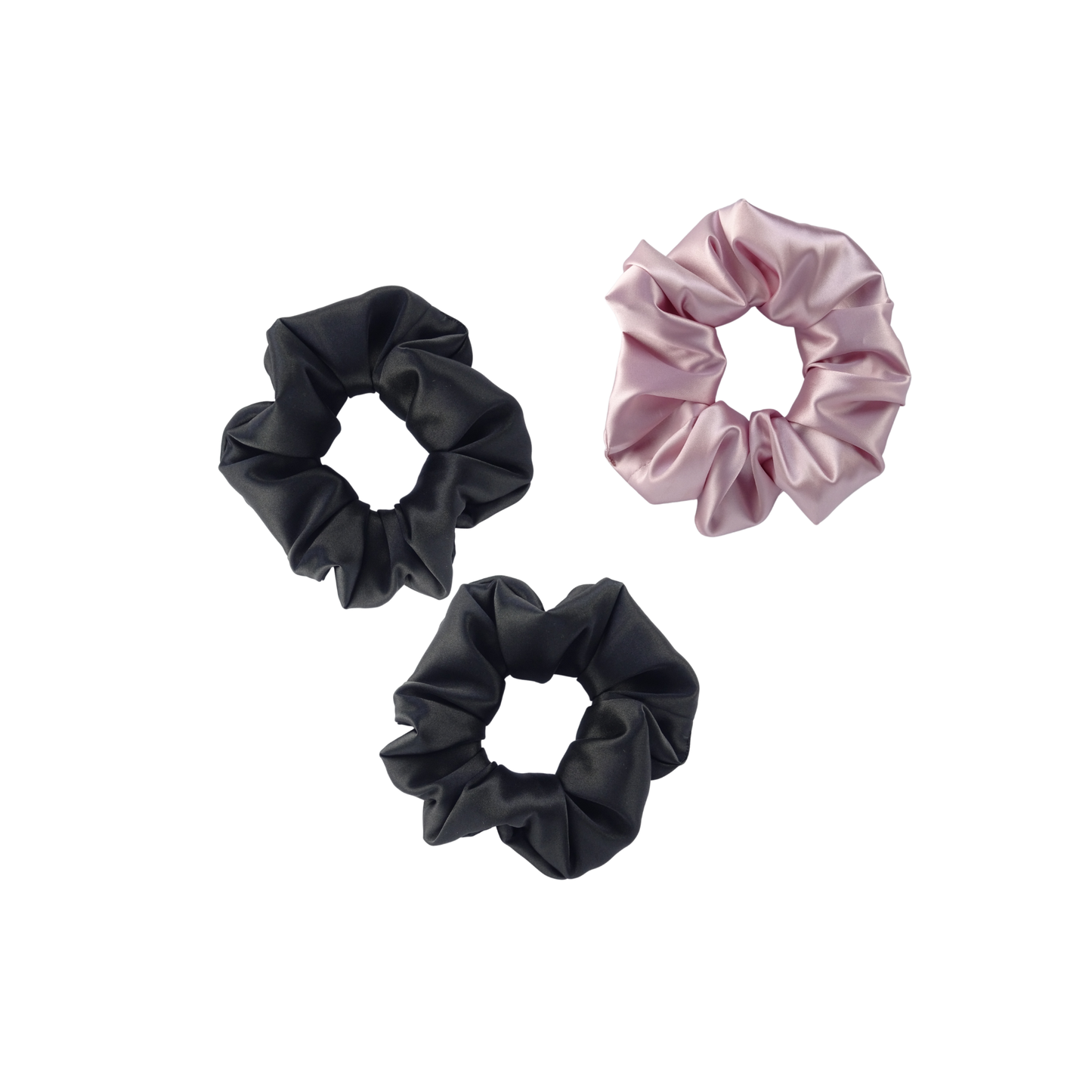 BubblyPro Mini Scrunchie - Szatén Hajgumi csomag különböző variációkban