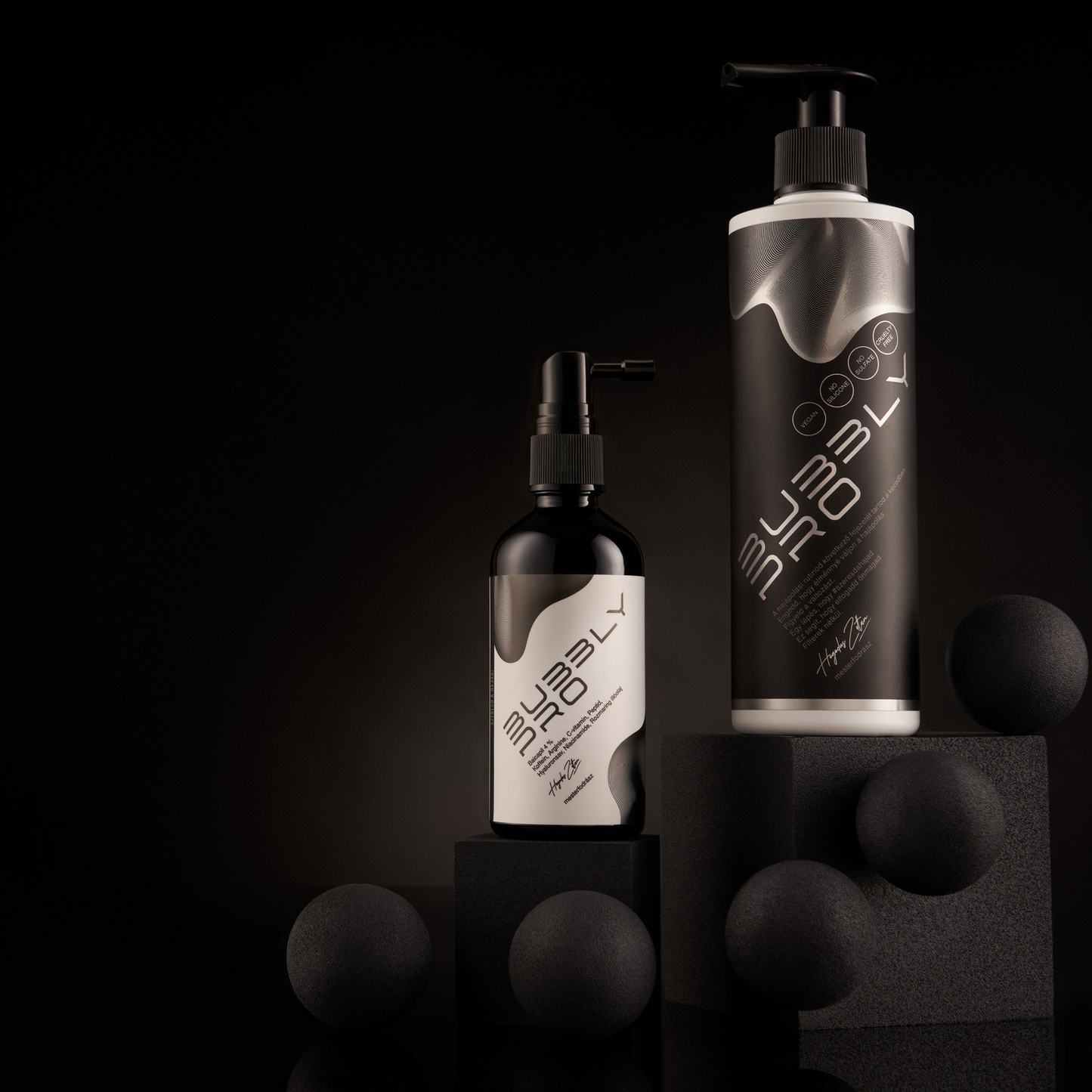 Őszülés Elleni  Sampon + Hajnövesztő Szérum