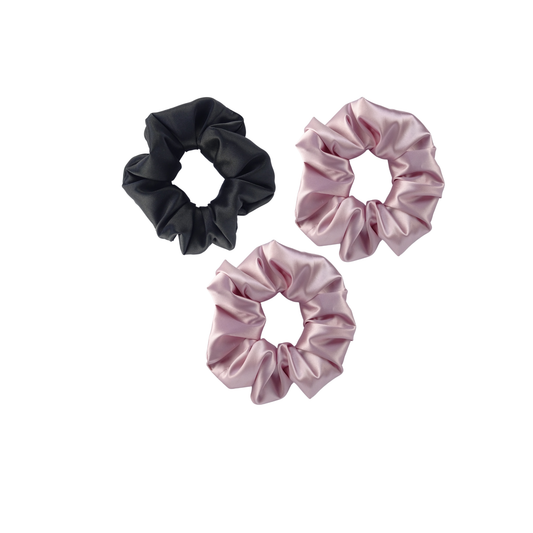 BubblyPro Mini Scrunchie - Szatén Hajgumi csomag különböző variációkban